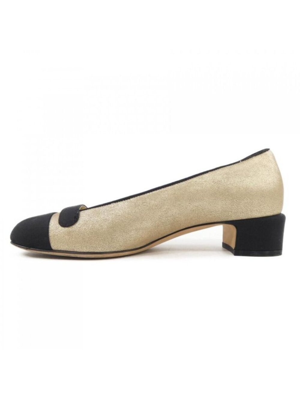 Chanel Size 37.5 Black Shoes - Picture 2 of 6